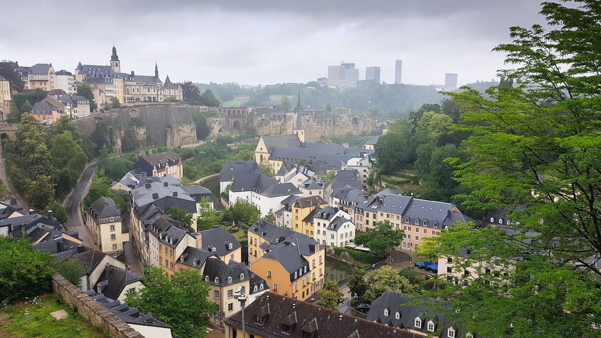 Fifty shades of grey sky this summer in Luxembourg