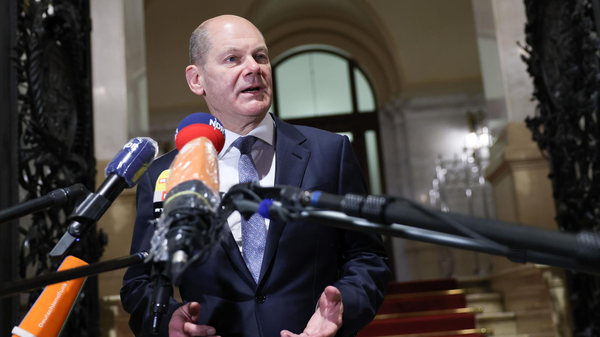German Finance Minister Olaf Scholz expressed confidence that an accord will be reached