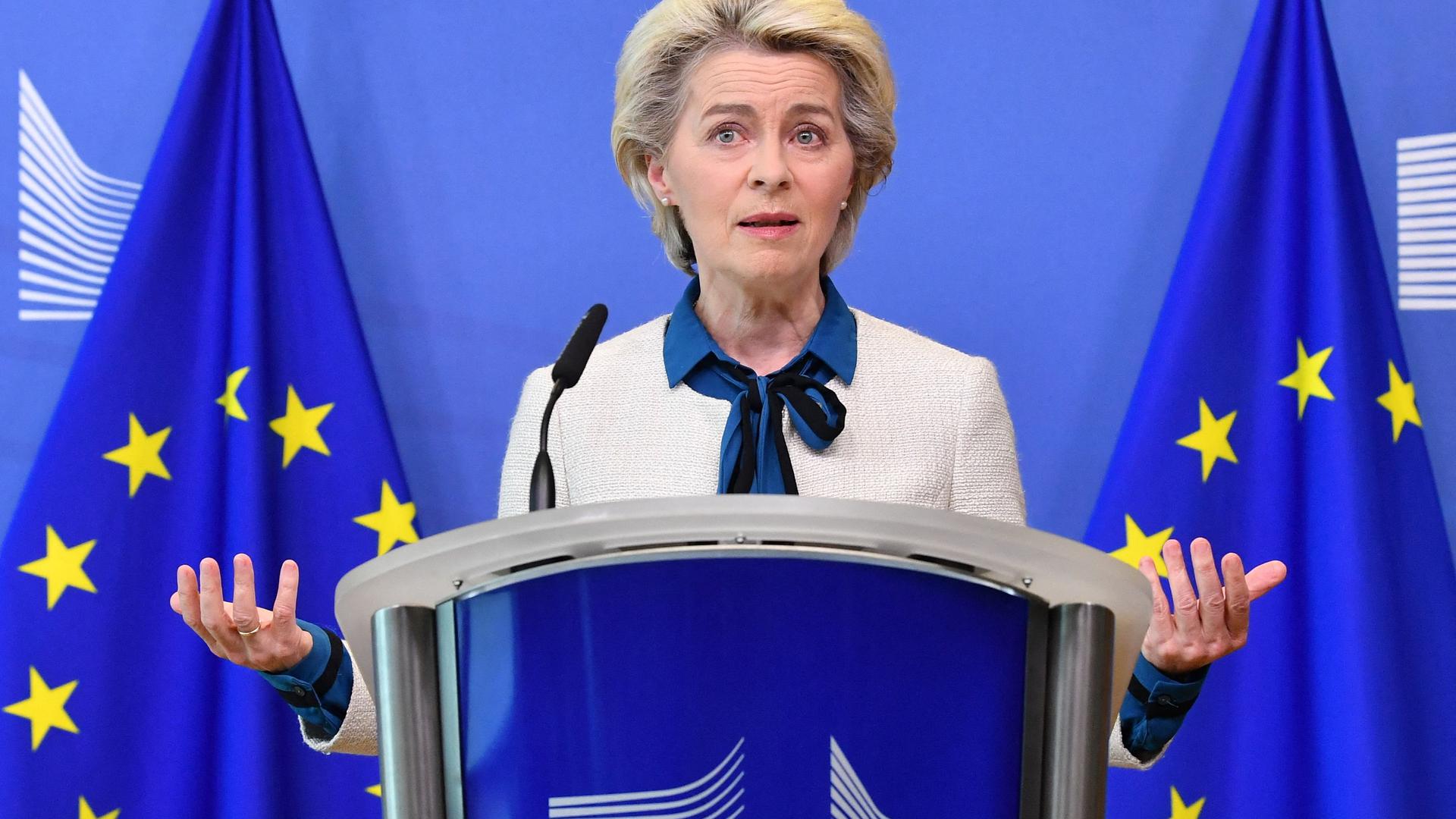 European Commission President Ursula von der Leyen