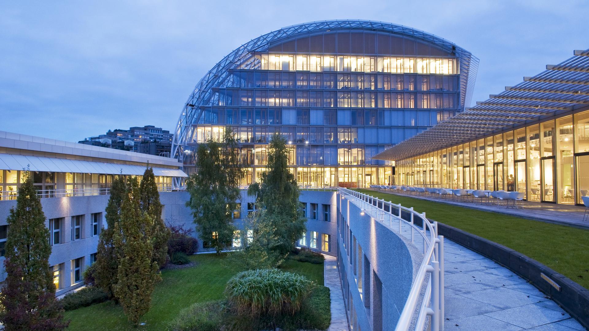 The EIB headquarters in the Kirchberg area of Luxembourg