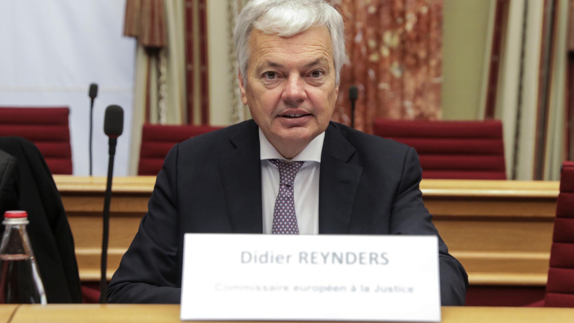 Justice Commissioner Didier Reynders