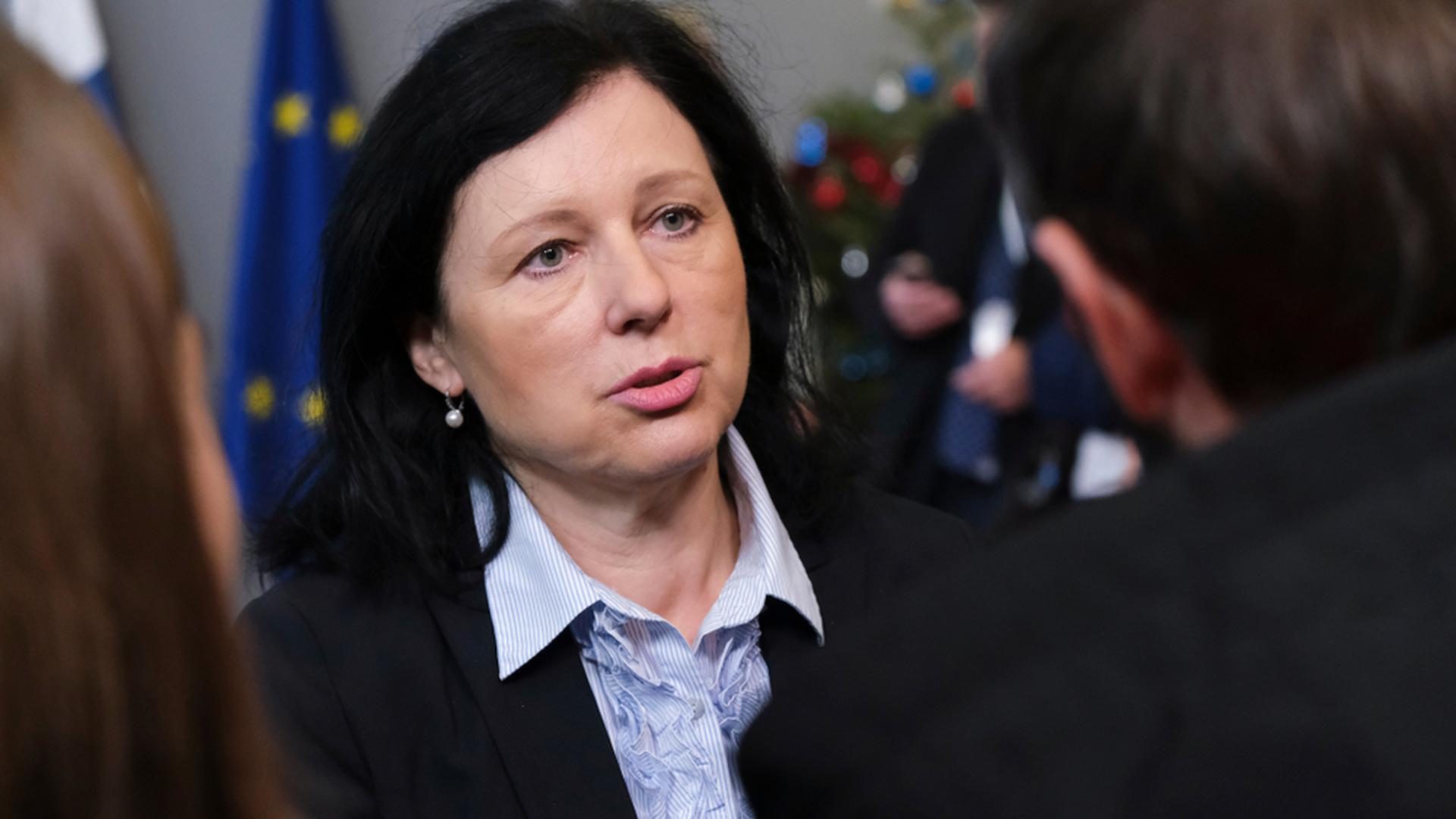 EU Commissioner Věra Jourová has warned about the potential effect of the new technologies