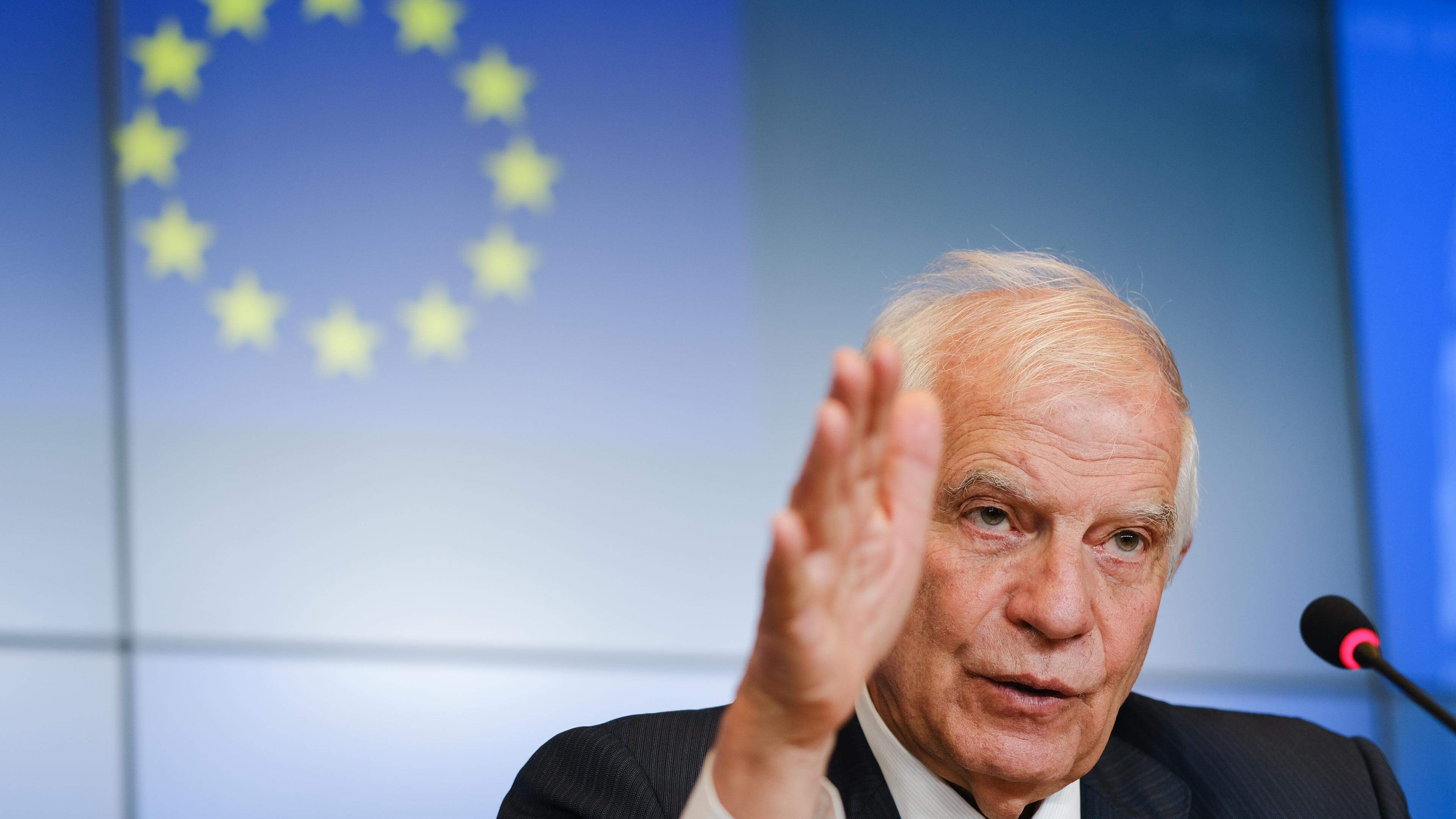  EU High Representative for Foreign Affairs and Security Policy Josep Borrell announced in Luxembourg on Monday that political agreement had been reached on tightening sanctions on Iran