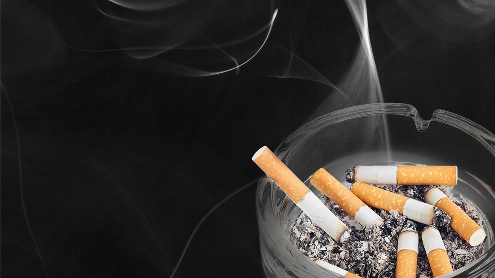 Clear away all ashtrays, cigarettes, tobacco, rolling paper and filters to limit temptation