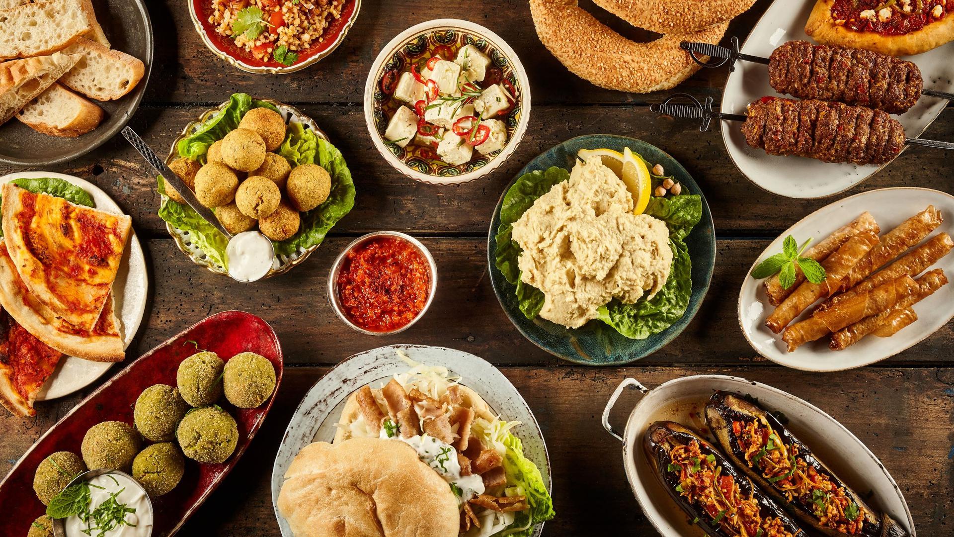 There are several Moroccan, Lebanese and Syrian restaurants where you can sample cold and hot mezze and sharing plates
