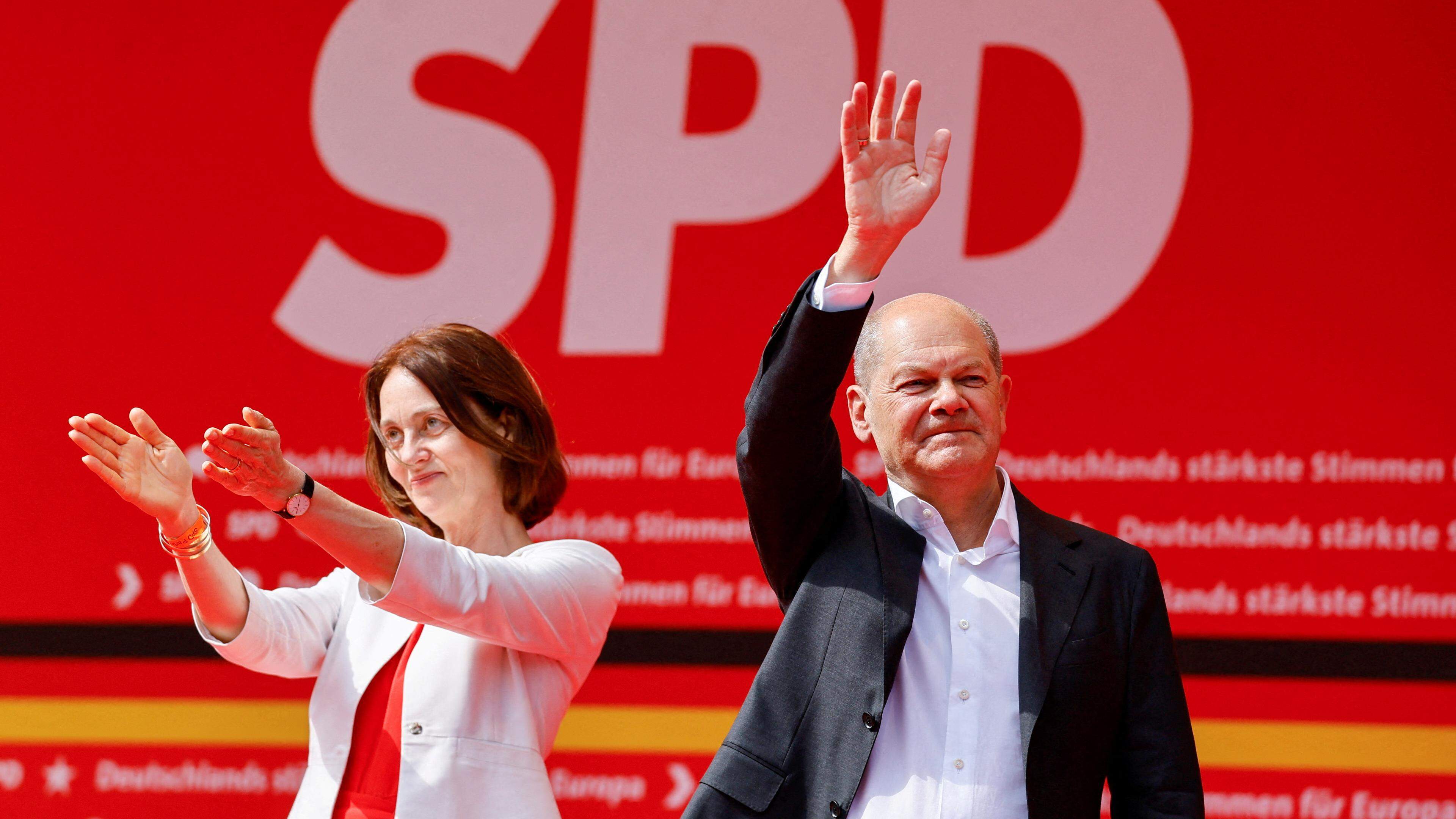 Scholz’s Social Democrats suffer historic rout in German EU vote ...