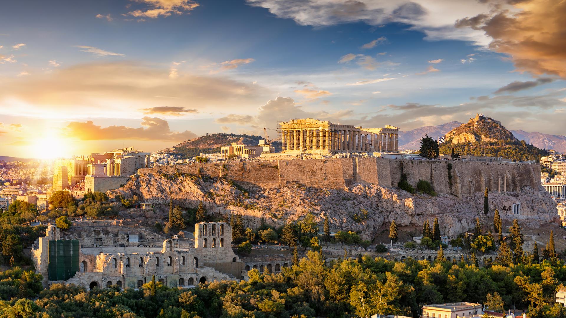 Greece is the country to visit if you like history and want to see archeological sites 