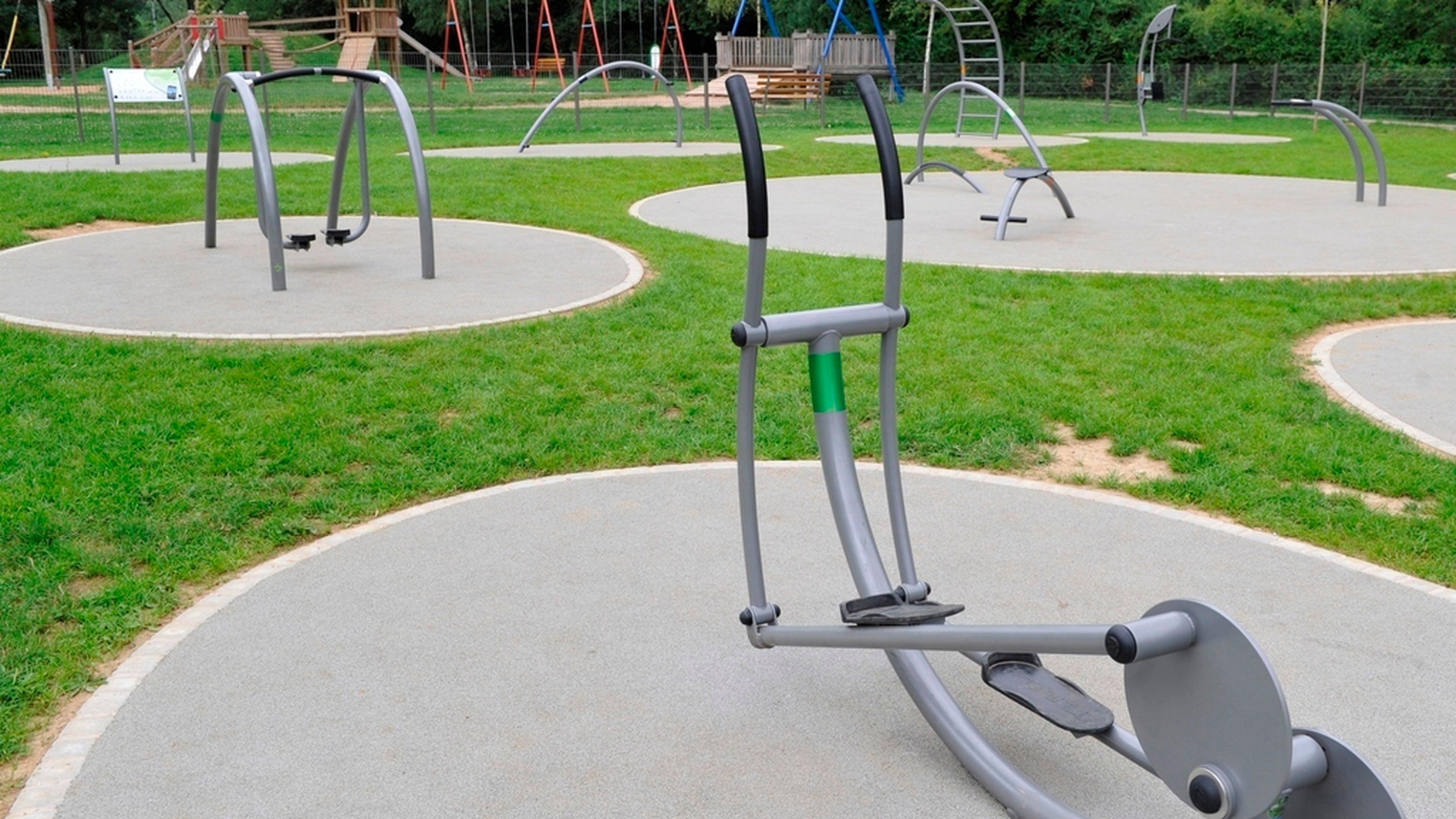 New Free Outdoor Gym in Horsham Park