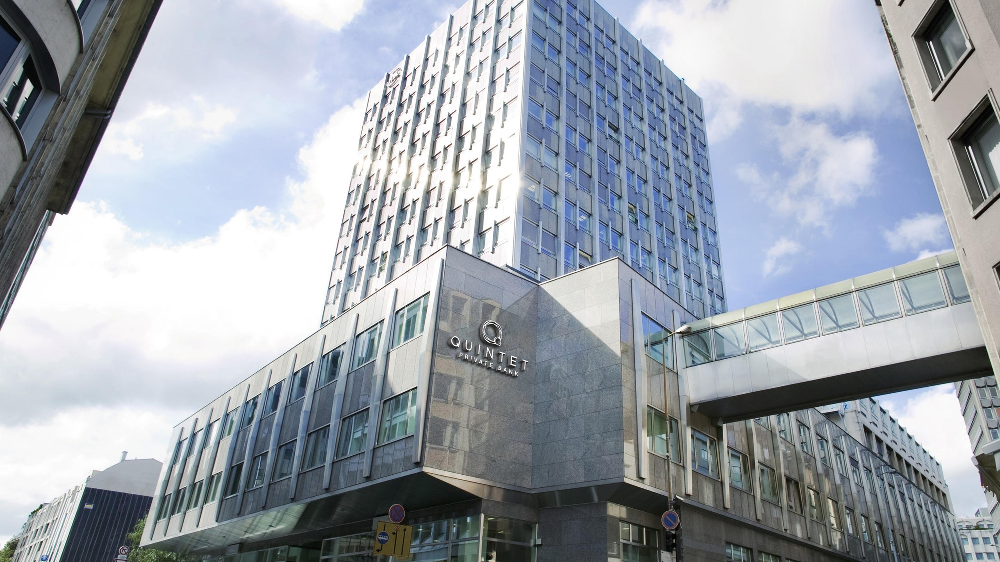Le siège de Quintet Private Bank dans la capitale luxembourgeoise