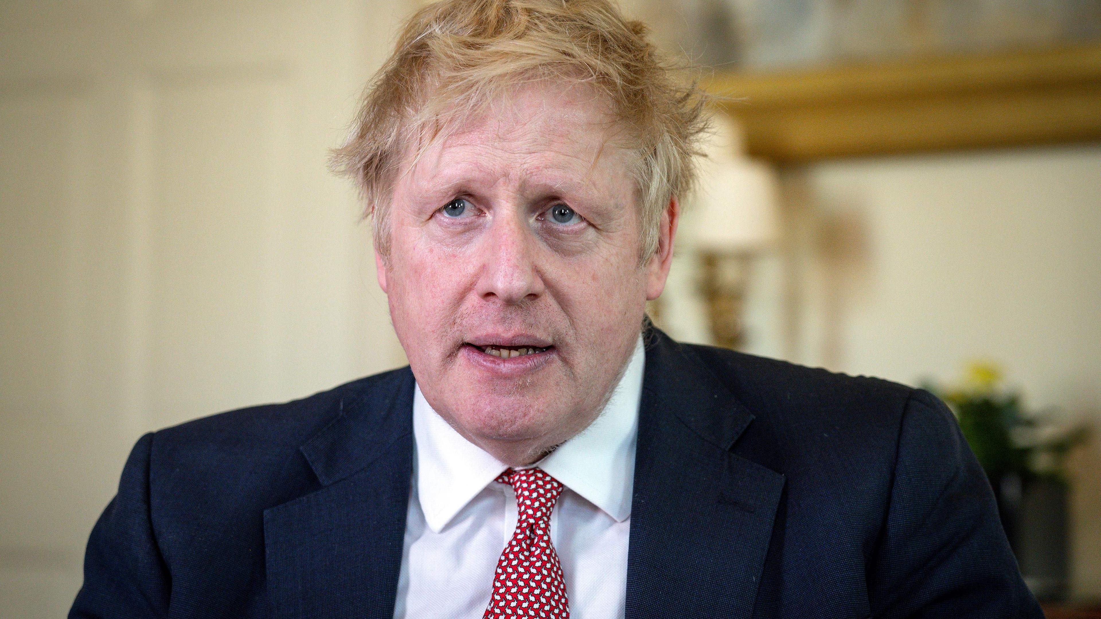 Great Britain's Prime Minister Boris Johnson Photo: AFP