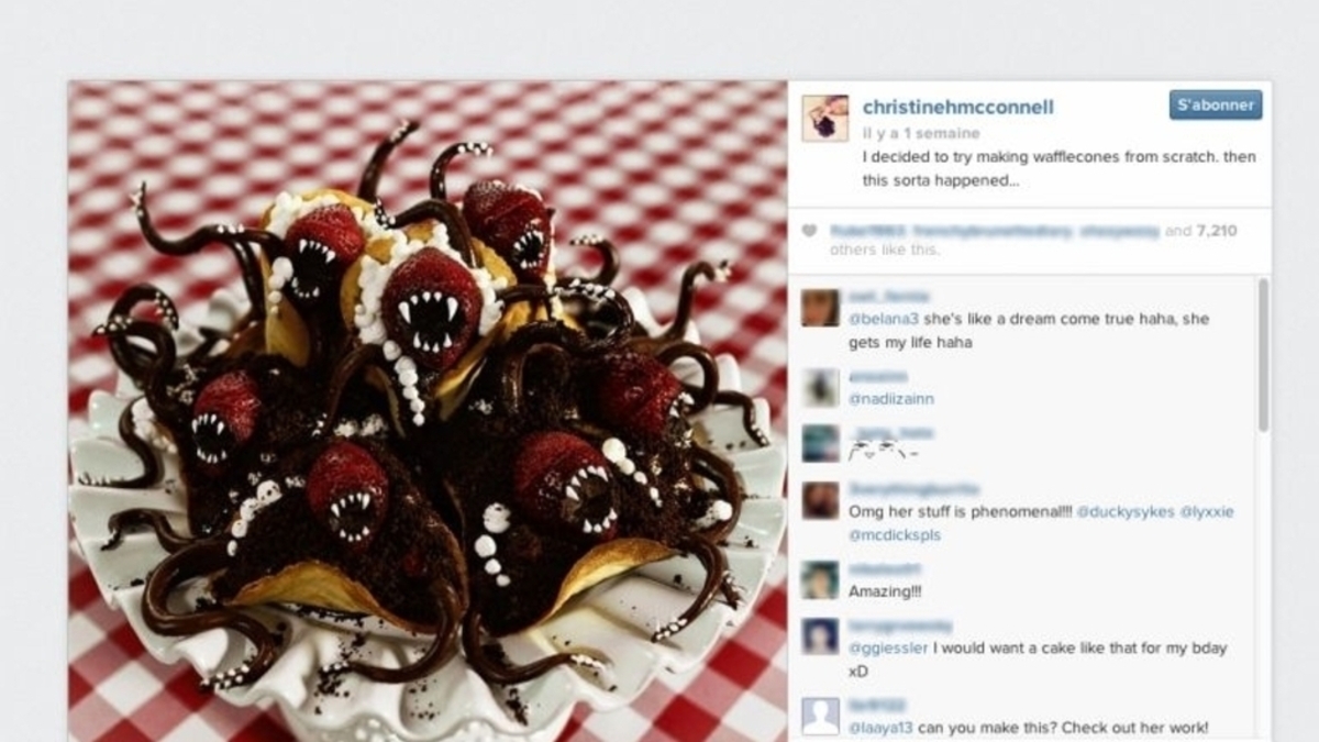 'Pinup' baker with macabre tastes is the Instagrammer du jour ...
