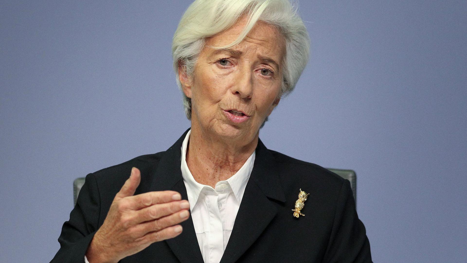 Christine Lagarde, President of the European Central Bank