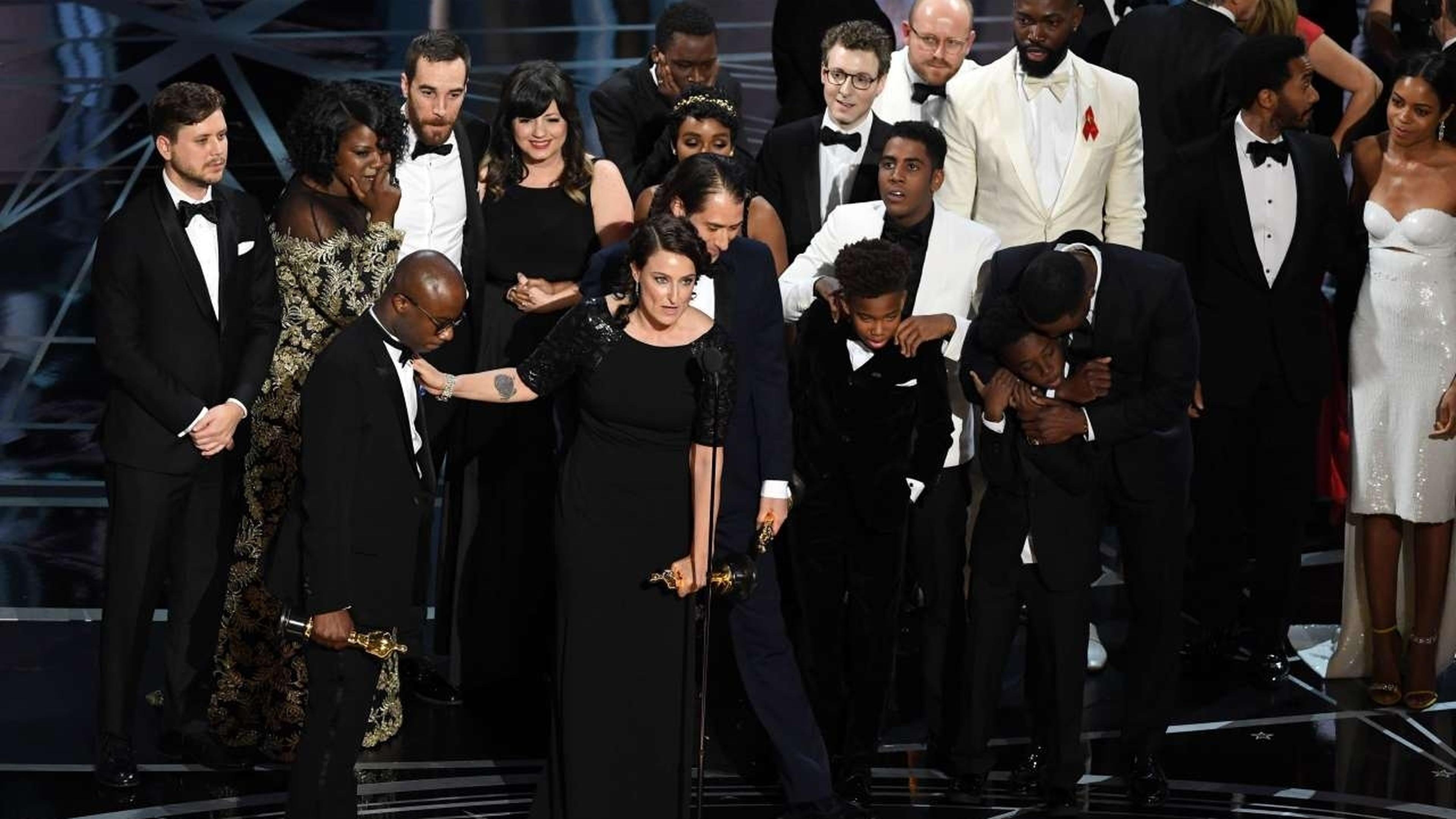 Moonlight' crowned best picture after chaotic scenes at Oscars
