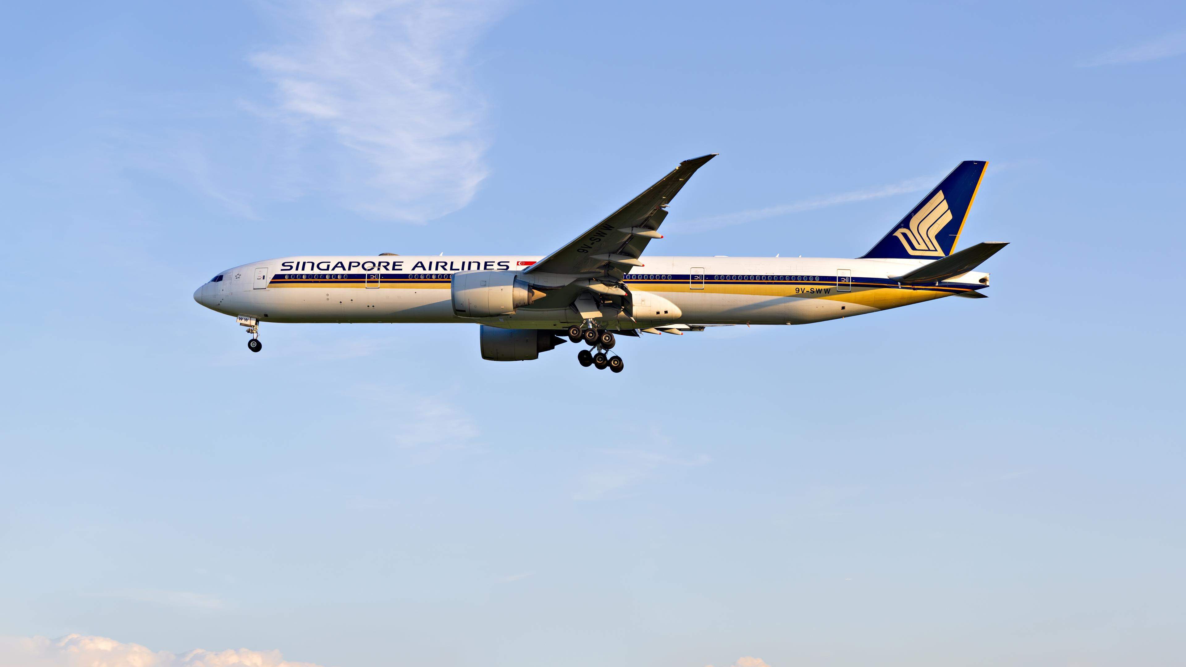 The Singapore Airlines Boeing 777 was was travelling from London Heathrow to Singapore when it encountered severe turbulence
