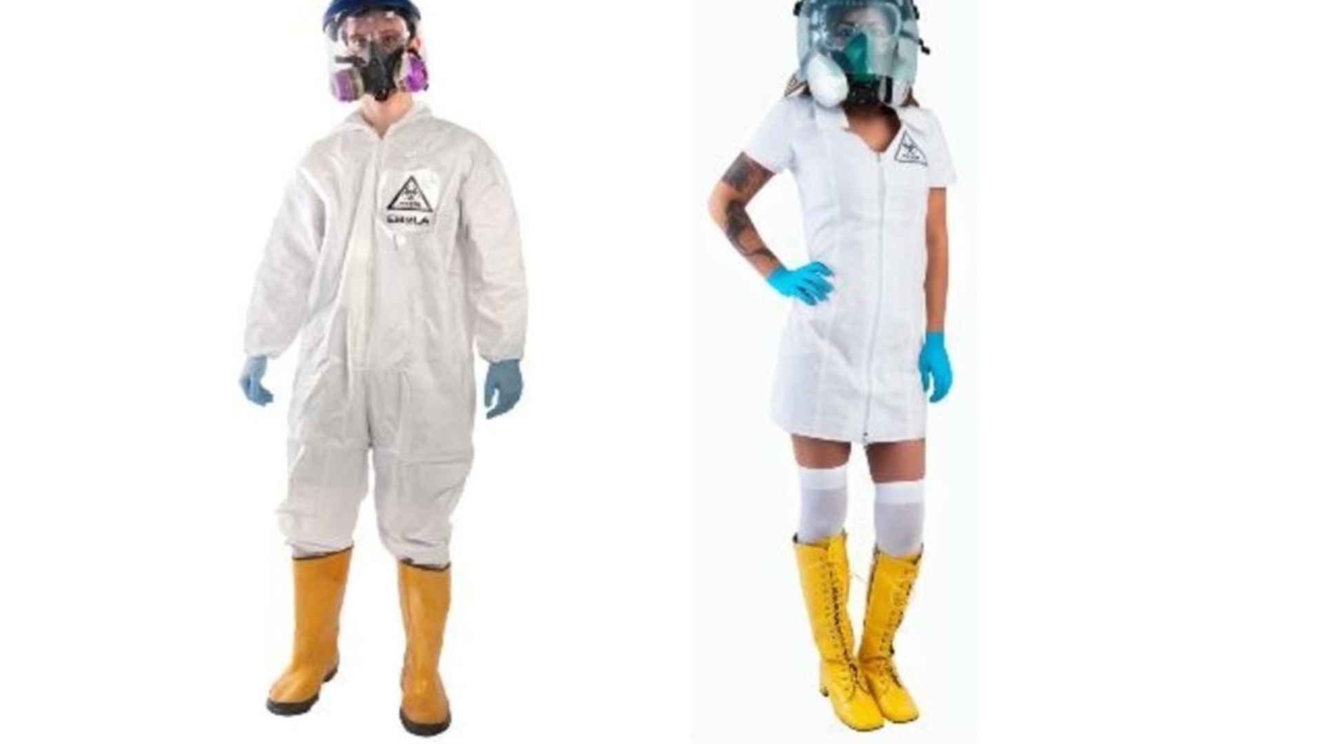 Ebola virus spreads to Halloween outfits
