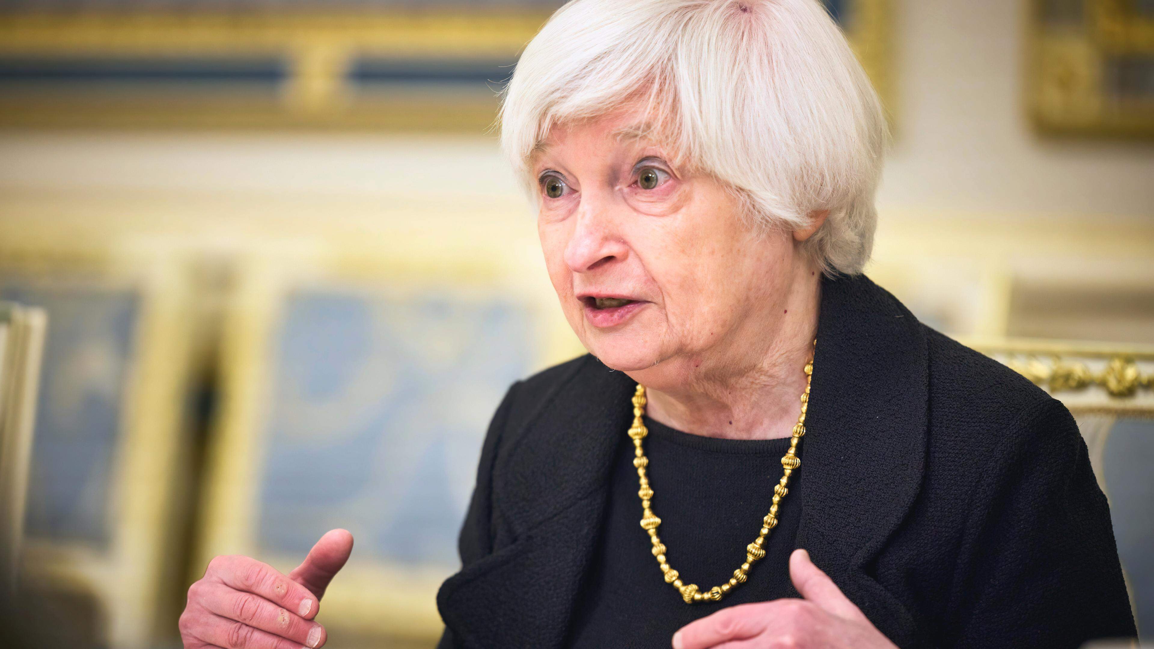 US Treasury secretary Janet Yellen, pictured in Kyiv in 2023, said the G7 agreement was “generally viewed as promising”