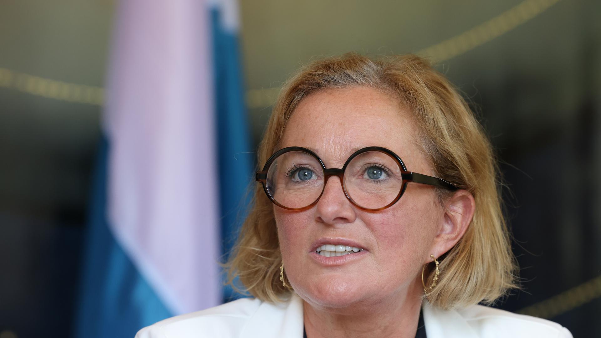 Health Minister Paulette Lenert