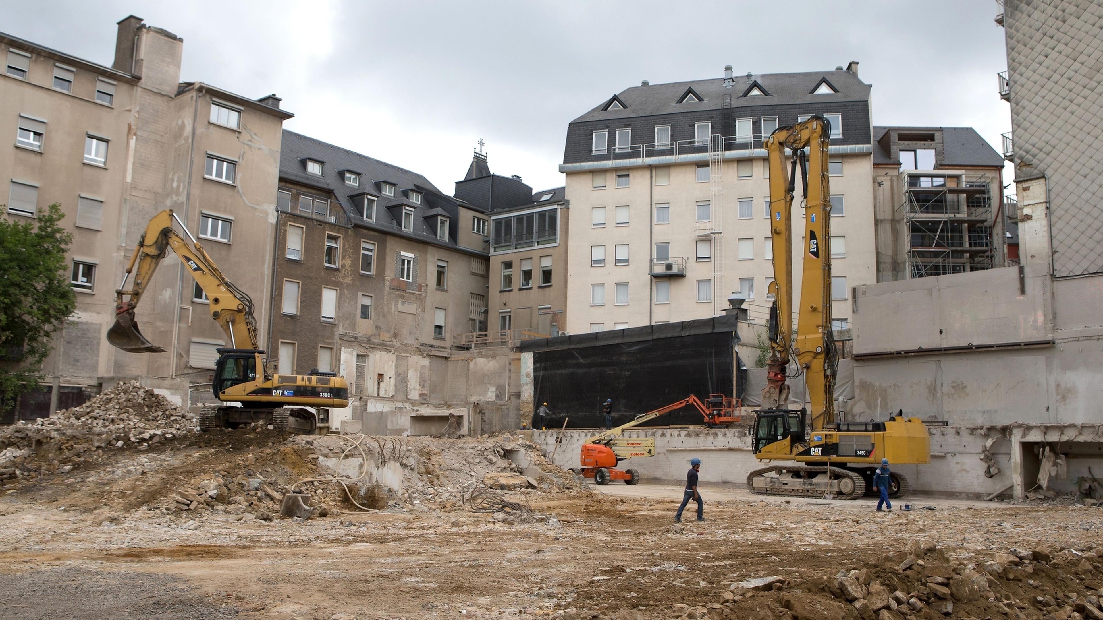 Making way for new ZithaKlinik | Luxembourg Times