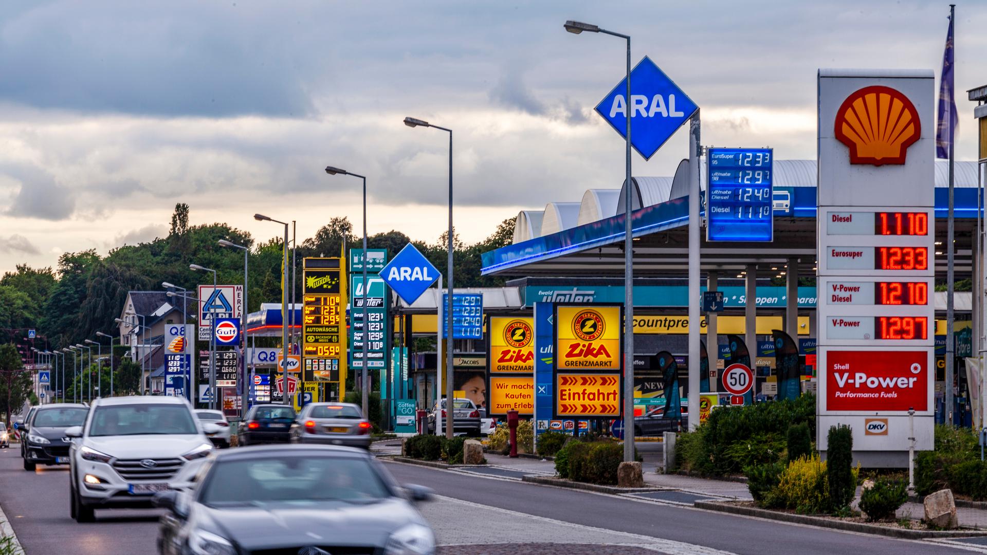 Petrol stations in Mertert