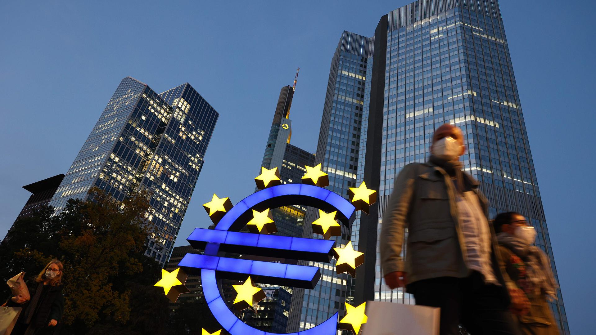 The ECB headquarters in Frankfurt