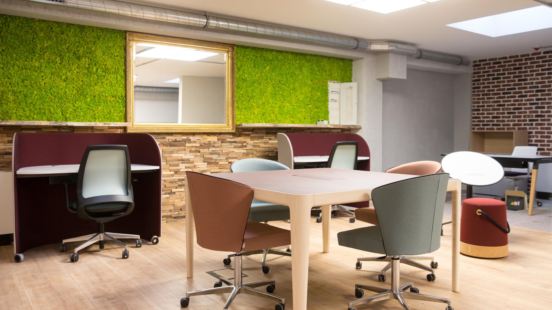 Co-working spaces are often networking hothouses for those starting up a business.