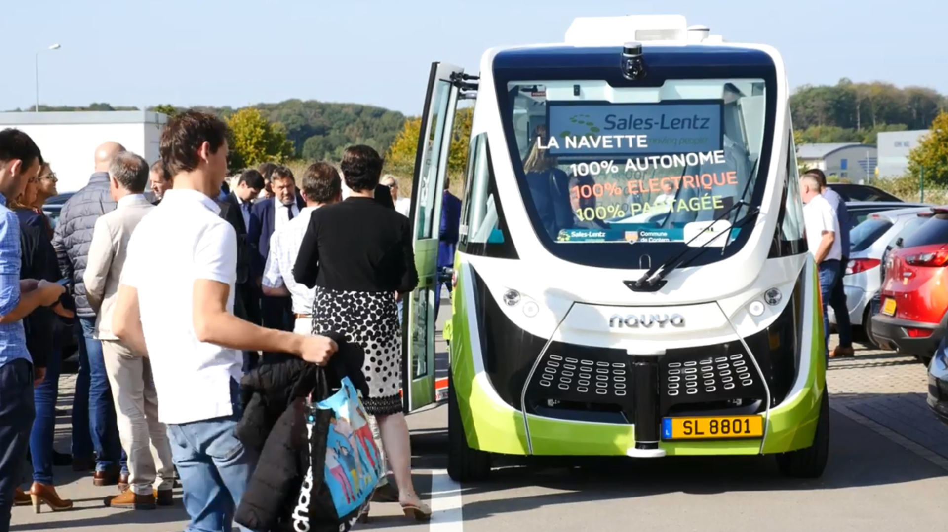Driverless bus service comes to Luxembourg City | Luxembourg Times