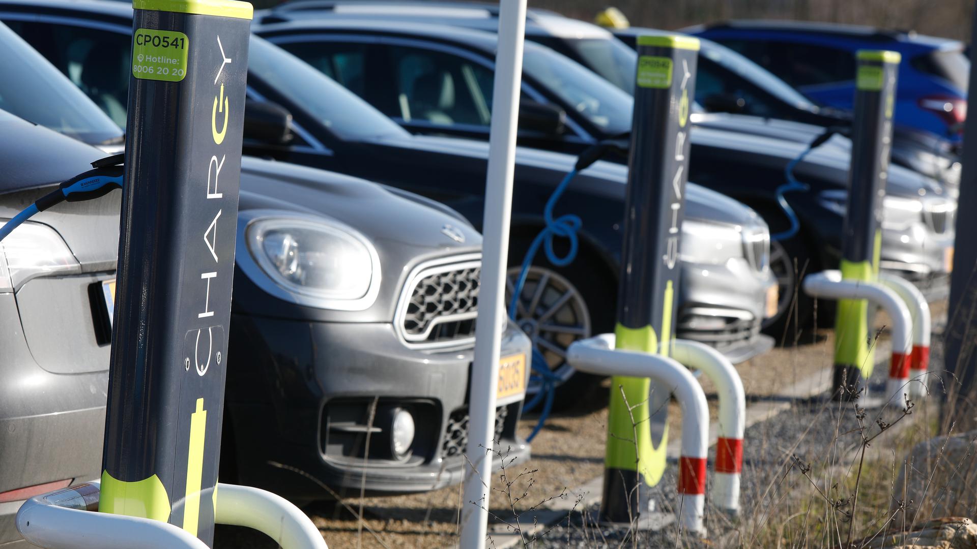 Electric car charging stations in Luxembourg 