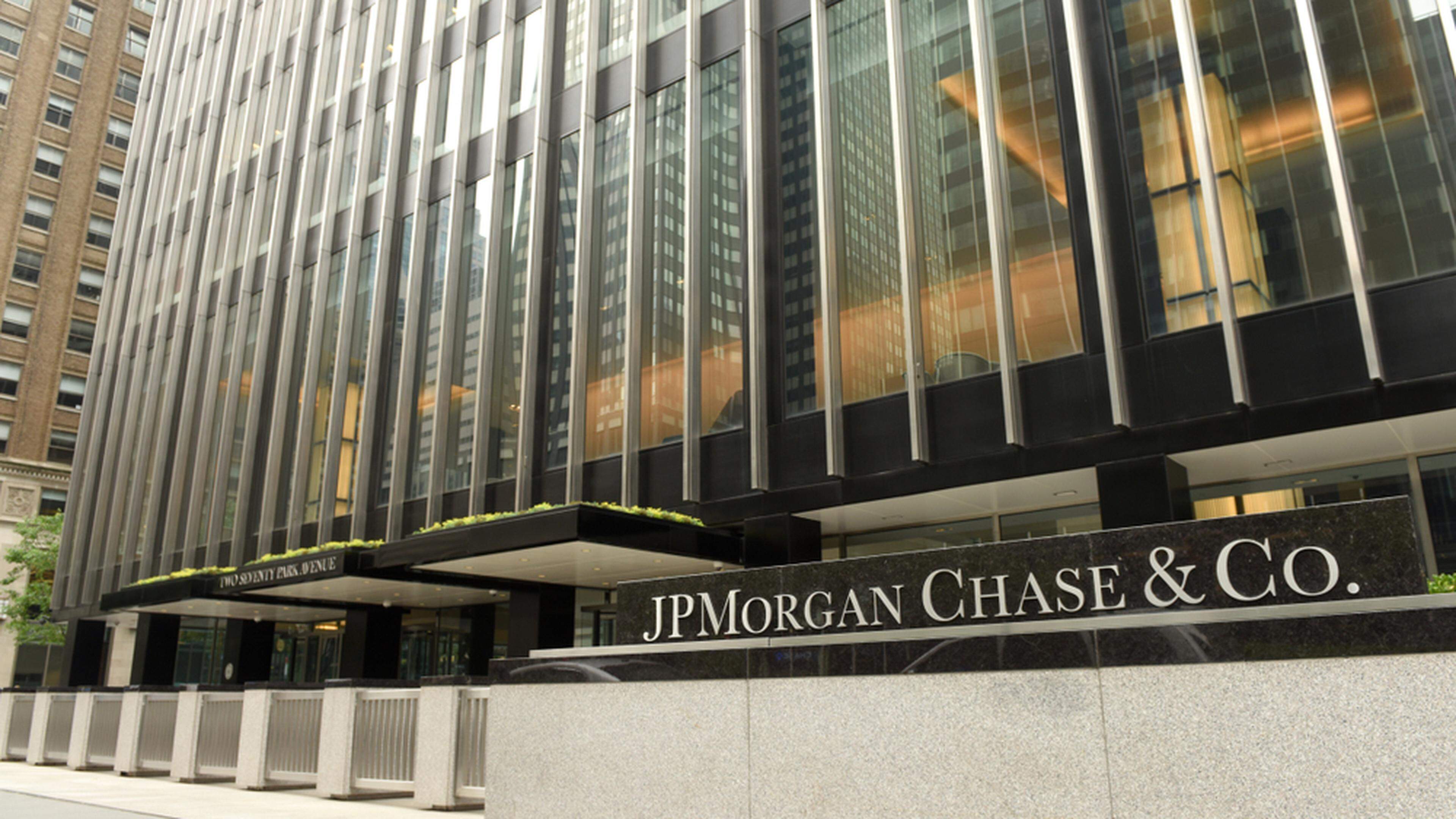 JPMorgan Chase & Co office at the Park Ave in New York