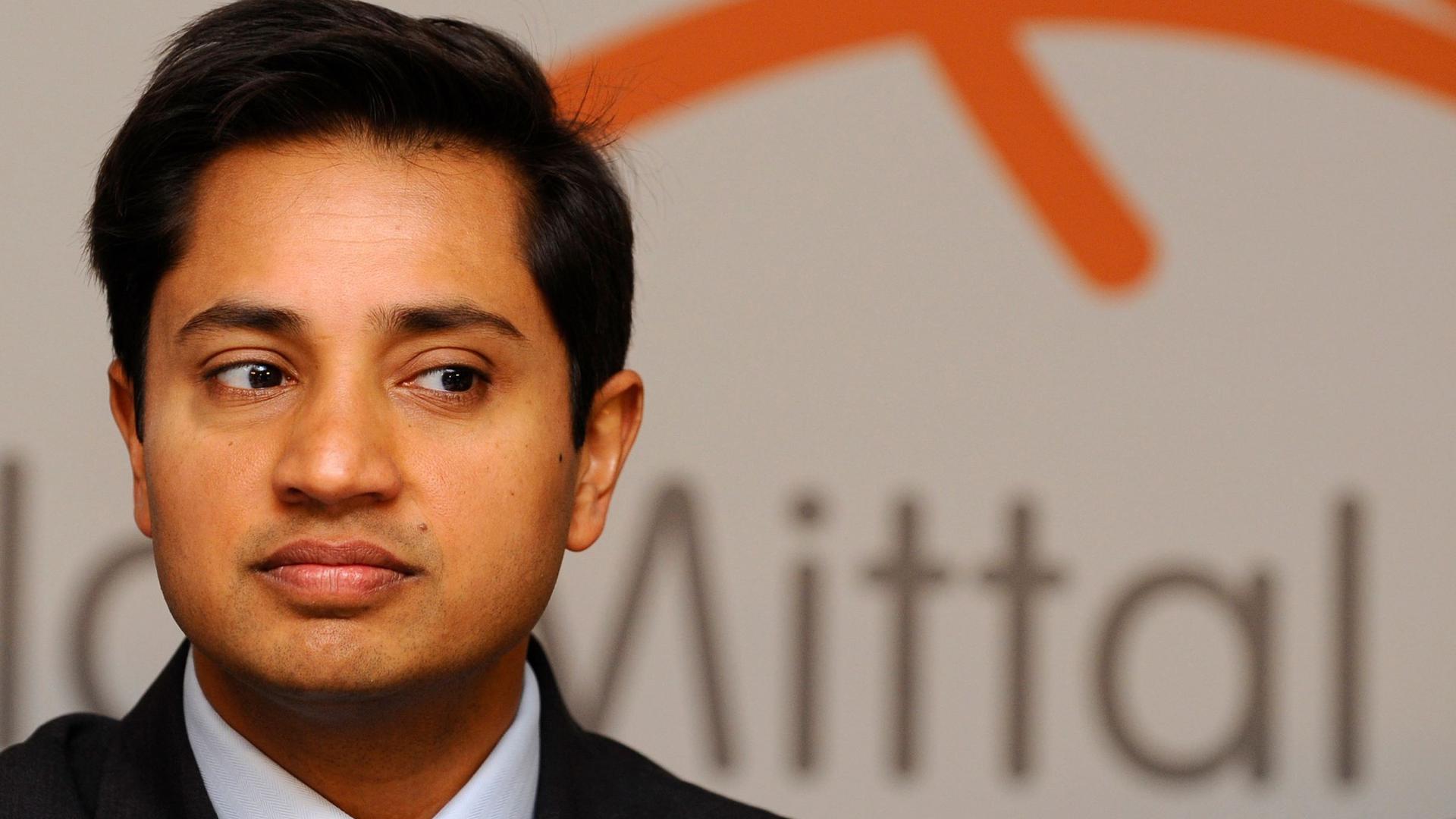 Aditya Mittal, here at a shareholders meeting in 2013, is ArcelorMittal's new chief. PHOTO: AFP