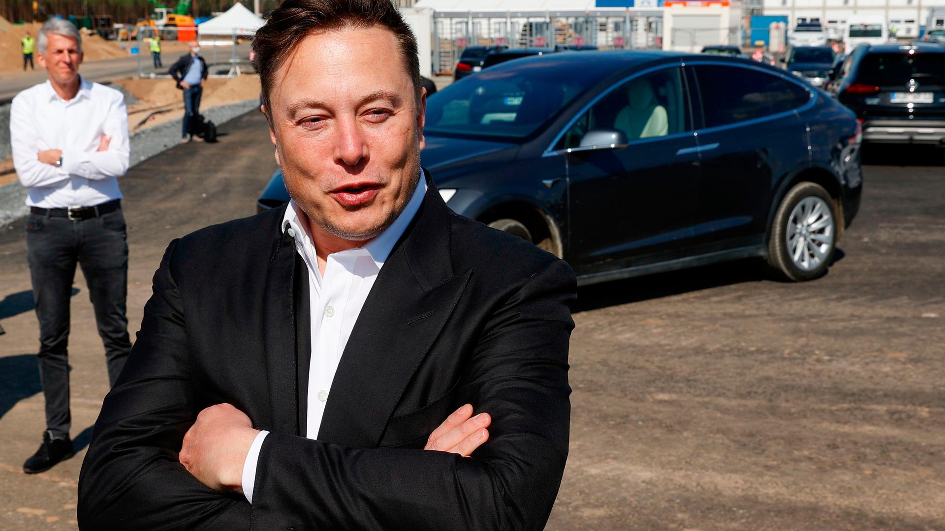 Tesla CEO Elon Musk in Germany
