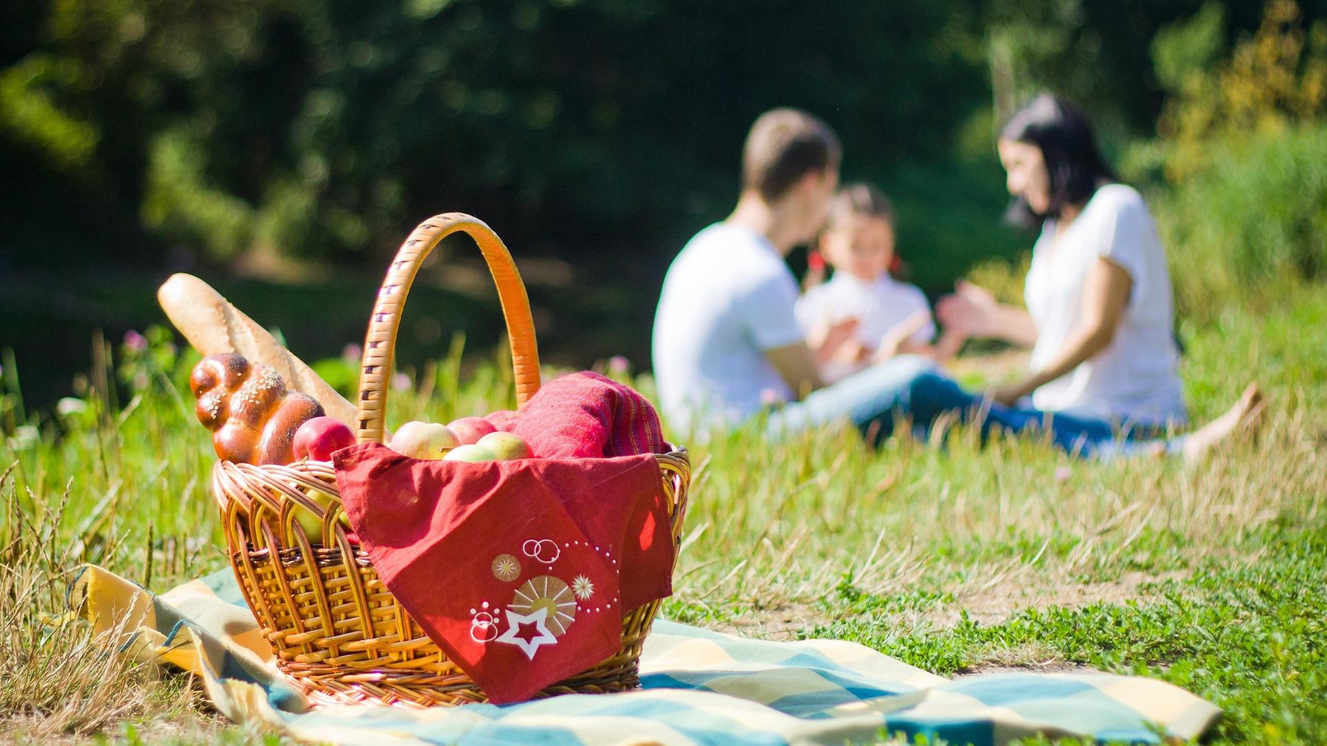 When the sun shines, there's nothing like a picnic lunch to get you out the house 