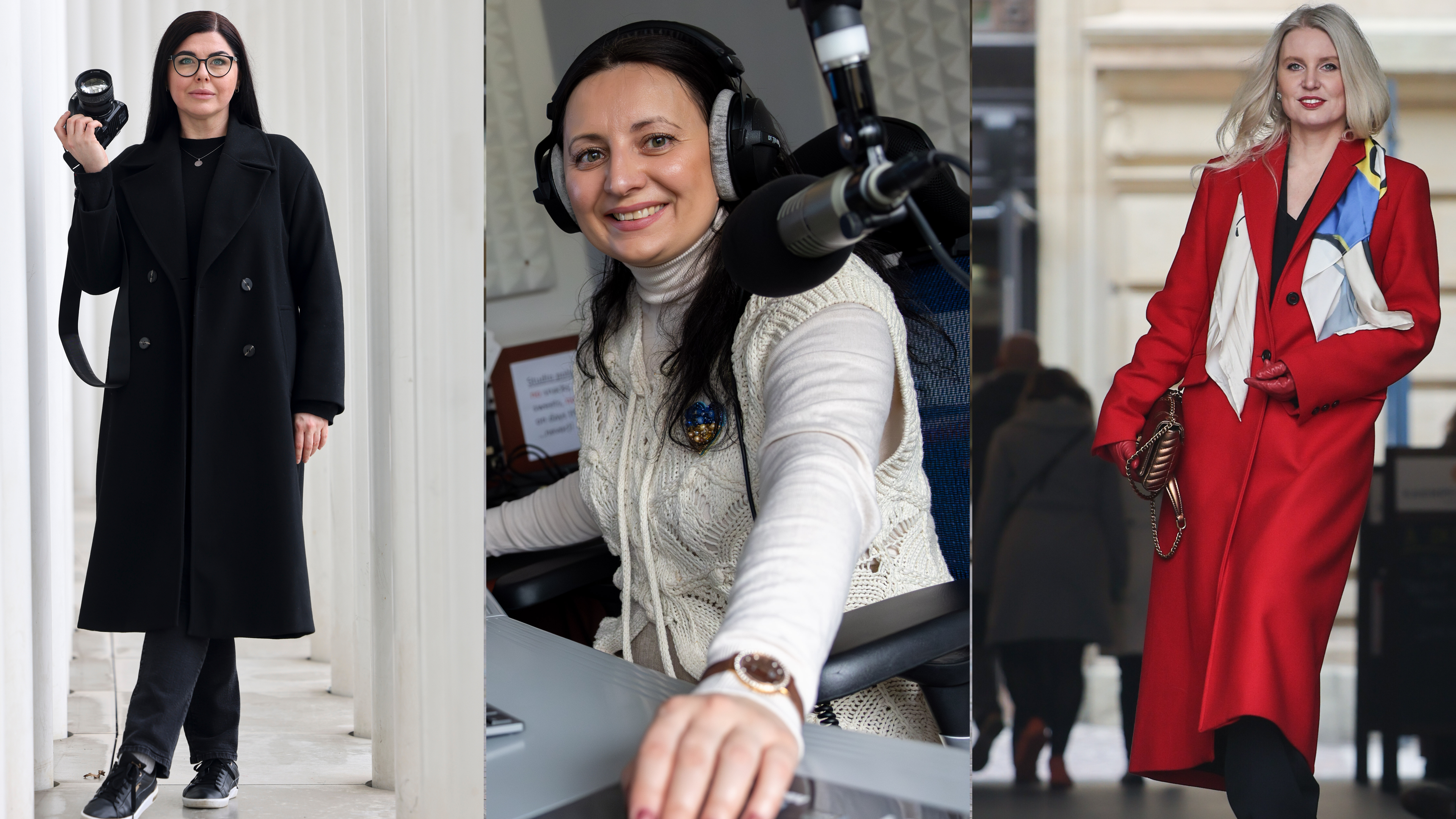 Kateryna Mostova, Iryna Skrypak et Alexandra Tsyliya sont arrivées au Luxembourg il y a deux ans, après avoir fui la guerre en Ukraine.