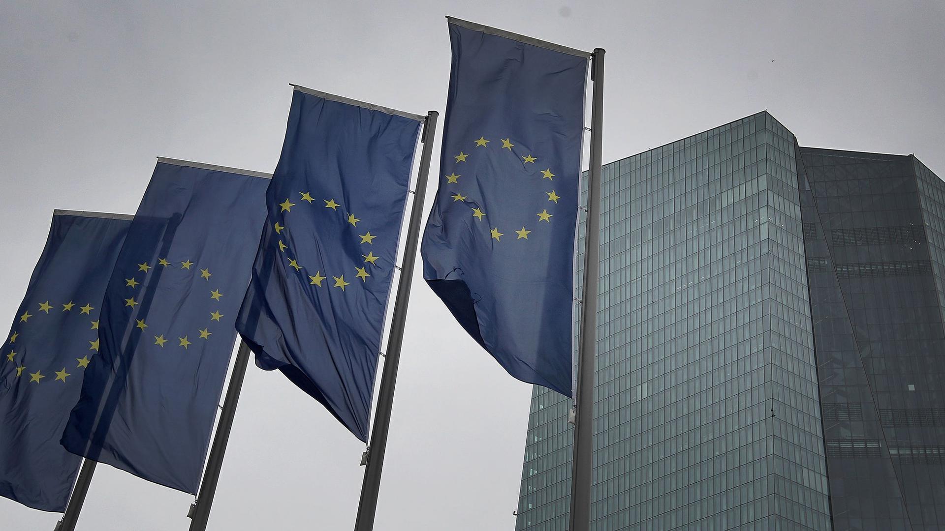 The European Central Bank Photo: AFP