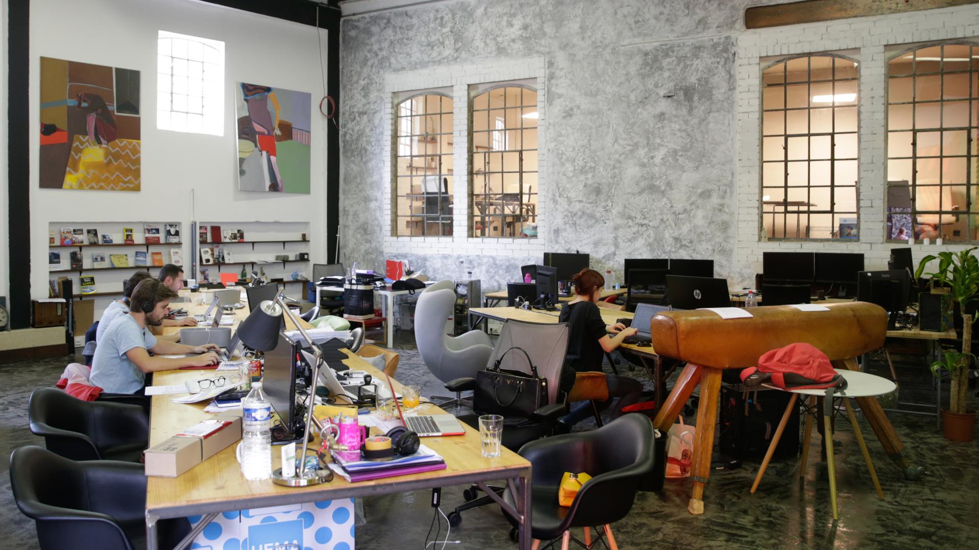A Luxembourg coworking space