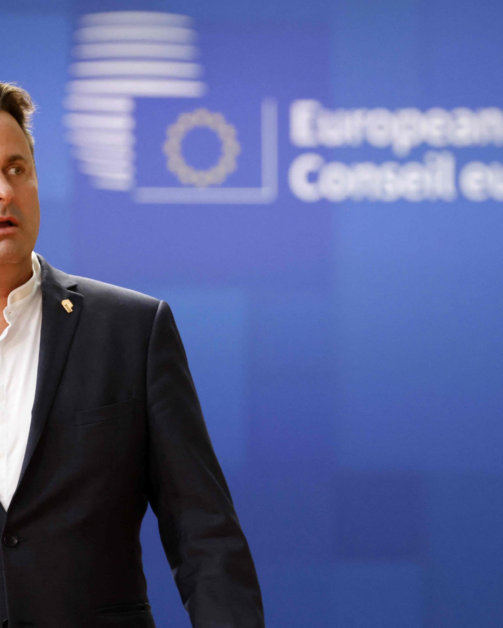 Xavier Bettel bei der Ankunft zu einer Sitzung des Europäischen Rates in Brüssel am 30. Juni 2023.