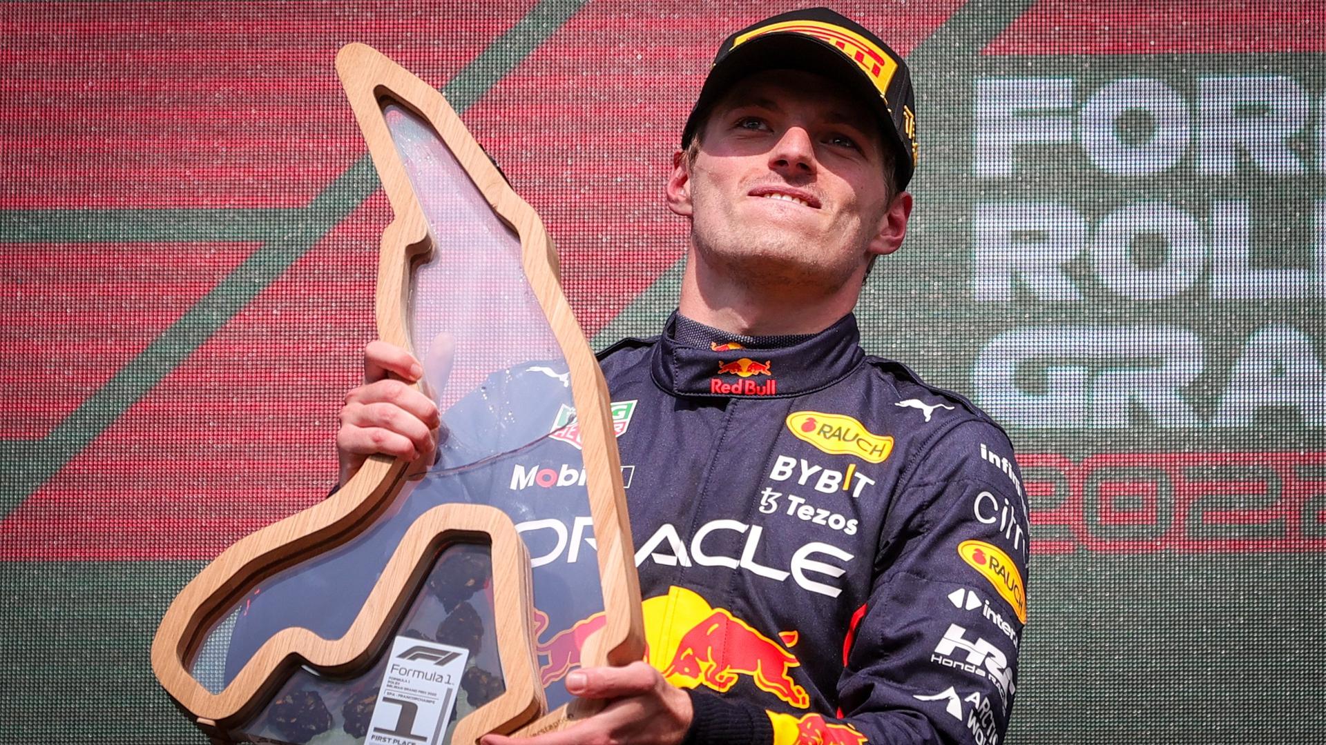 Dutch Formula One world champion Max Verstappen